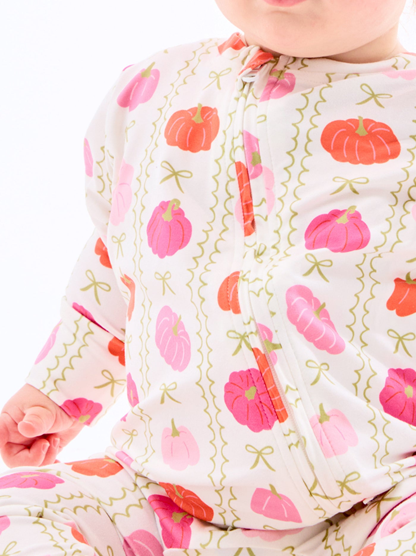 FINAL SALE - Baby Pajama Onesie | Little Pumpkin