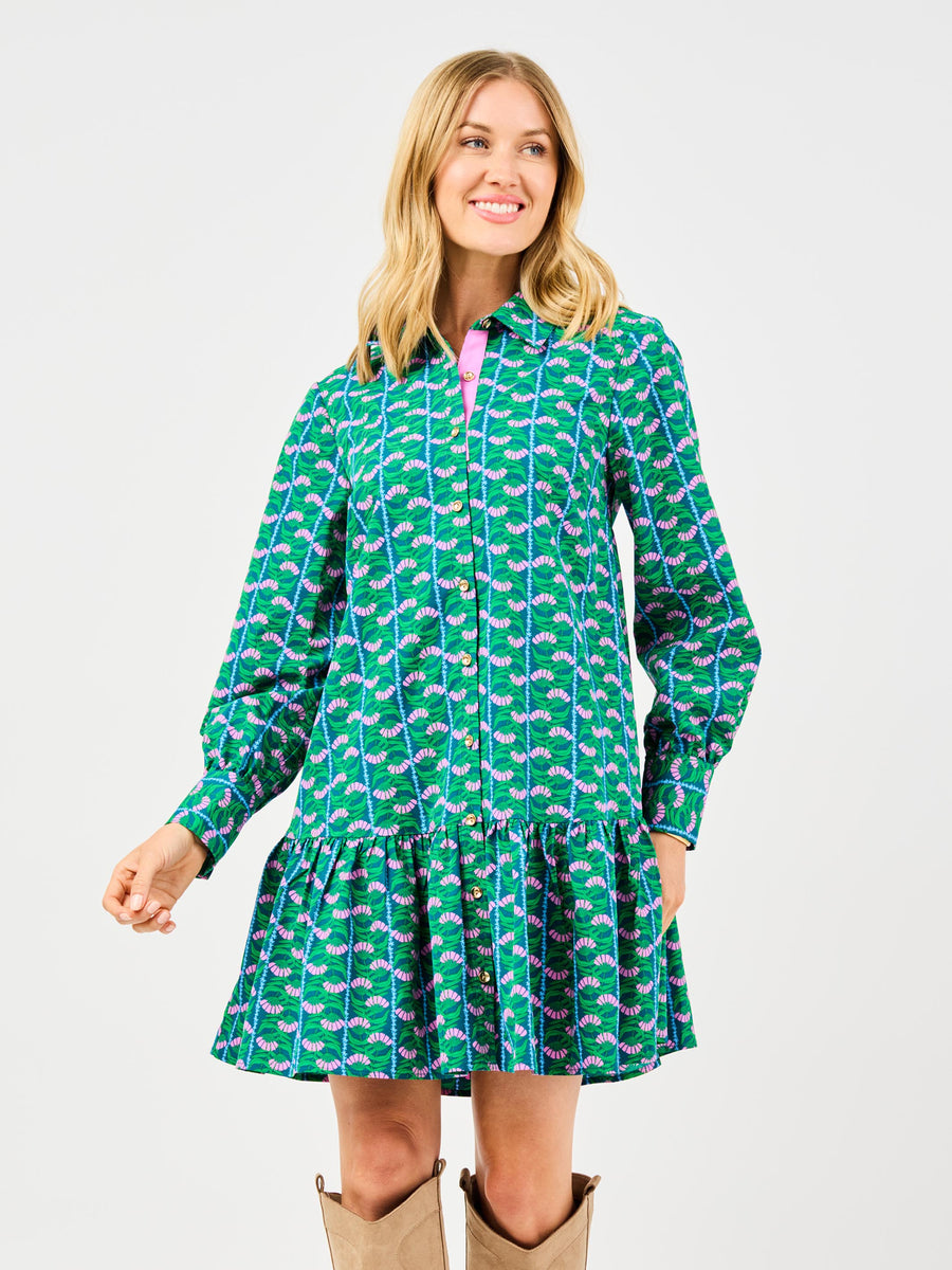Fiona Dress | Honey Vines Green | S | Trendy Dresses For Women | Mary Square Fiona Dress | Honey Vines Green | S | Trendy Dresses For Women | Mary Square