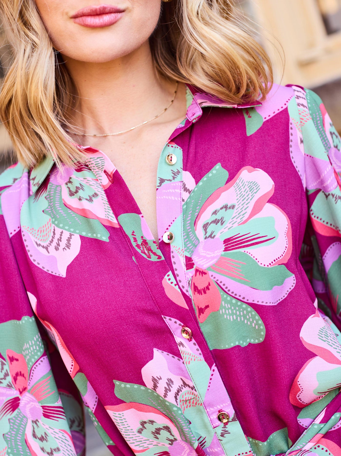 Ava Dress | Center Stage Plum