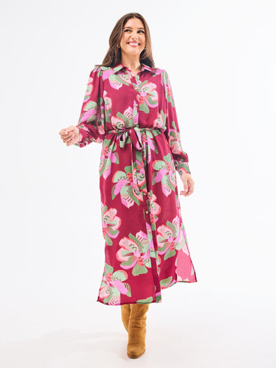 Ava Dress | Center Stage Plum