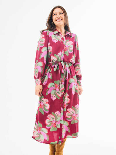 Ava Dress | Center Stage Plum