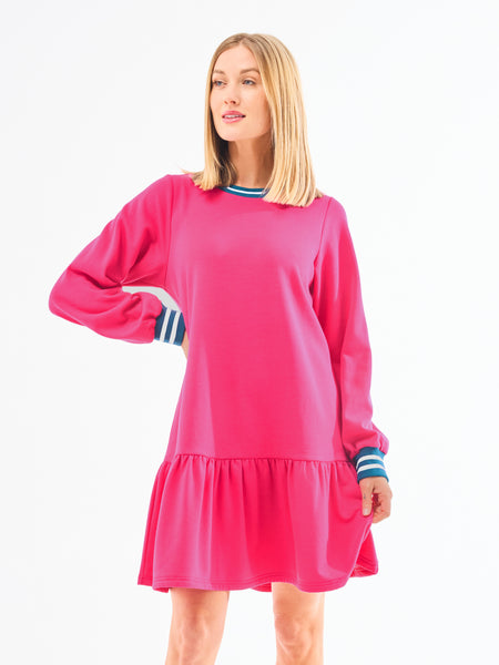 open lace back dress Georgia Dress | Pink | S | Trendy Dresses for Women