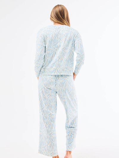 Sophie Wide Leg Pants Set | City Limits Blue