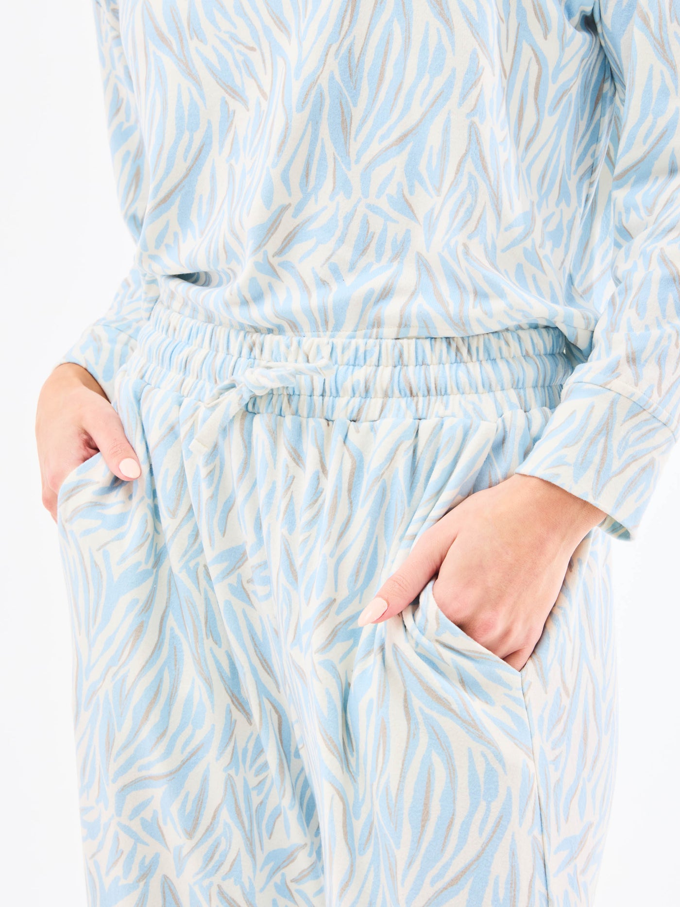 Sophie Wide Leg Pants Set | City Limits Blue