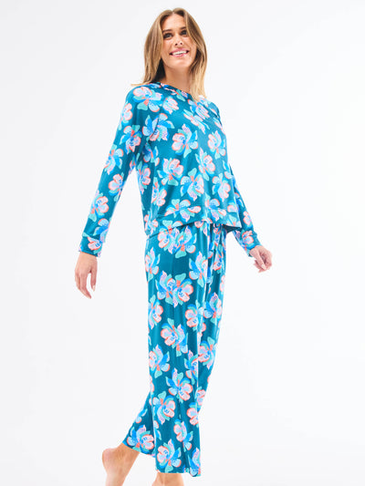 Women's Annie Pants Set | Center Stage Green
