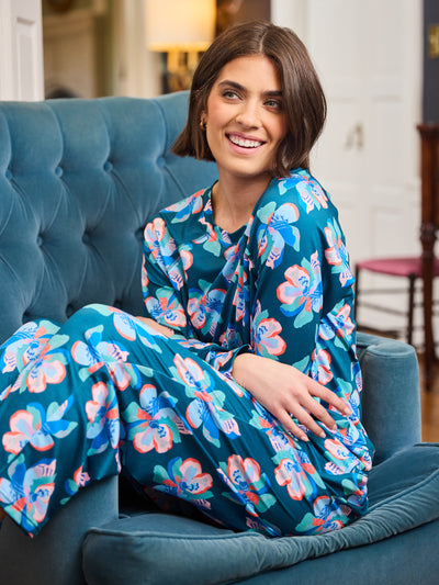 Women's Annie Pants Set | Center Stage Green