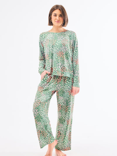 Women's Annie Pants Set | Open Meadows Green