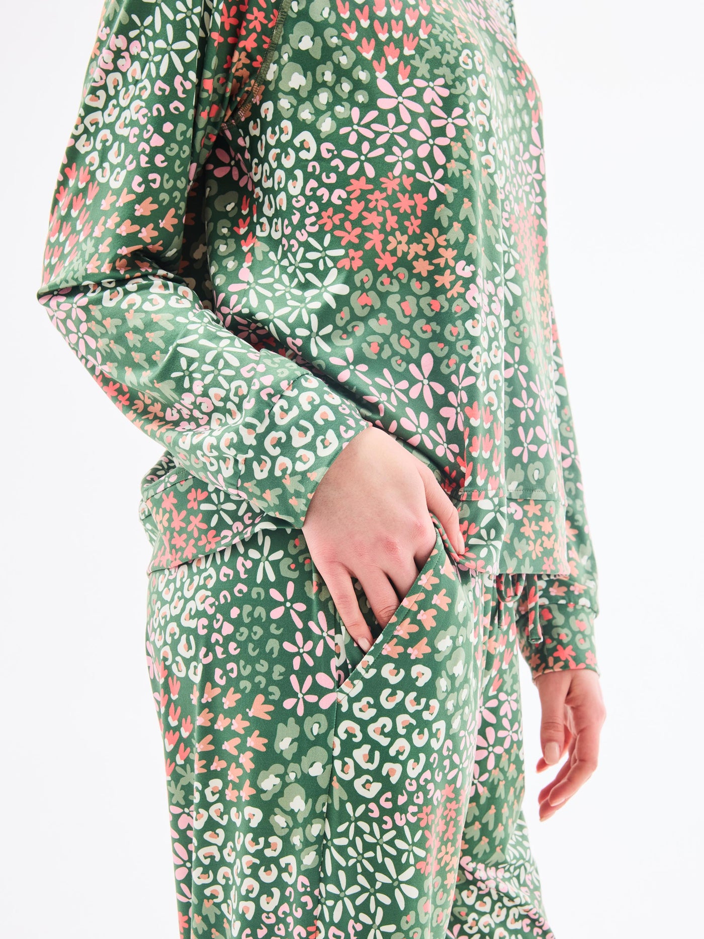 Women's Annie Pants Set | Open Meadows Green