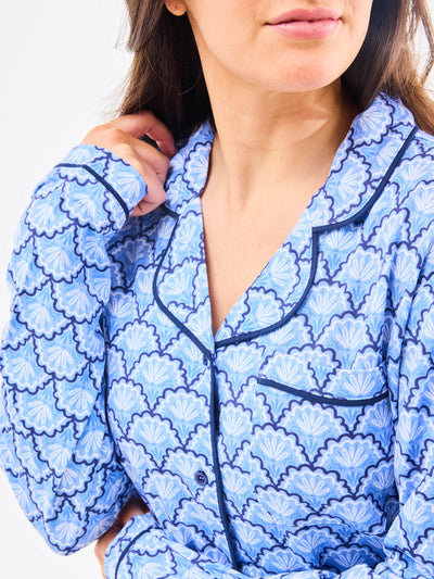 Women's Charlotte Pants Set | Second Glance Blue