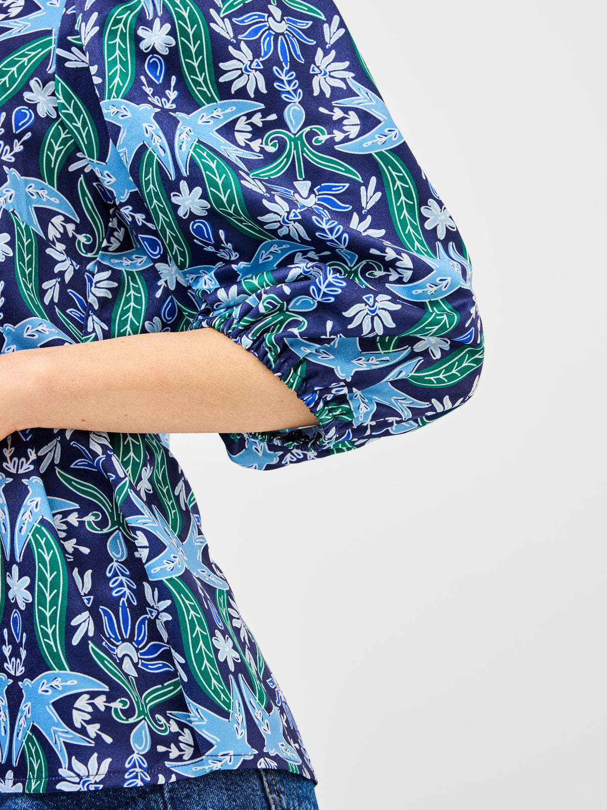 Ren Top | Gossamer Wings Navy