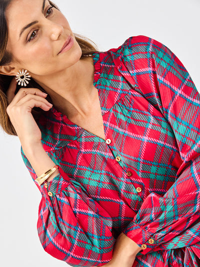 Gracelyn Dress | Plaid About You