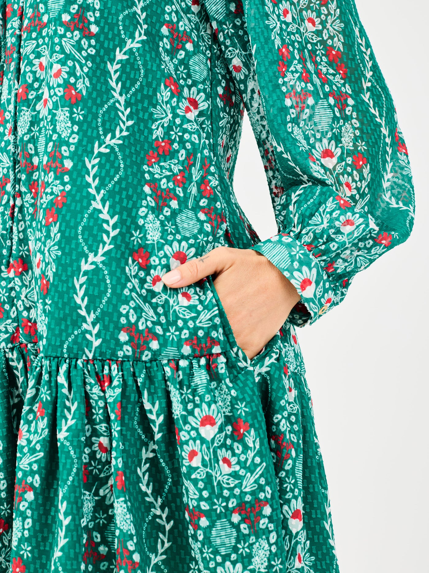 Natasha Dress | Ivy Lane Green