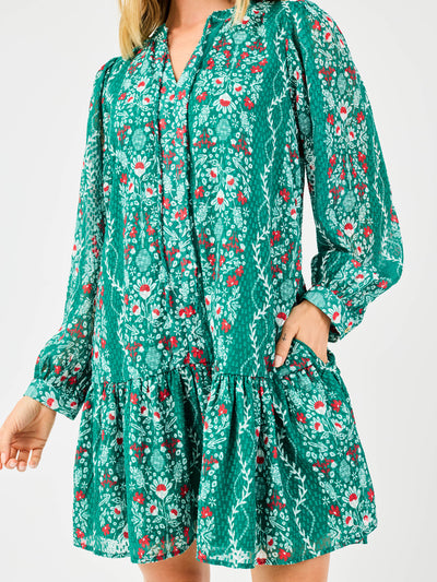 Natasha Dress | Ivy Lane Green