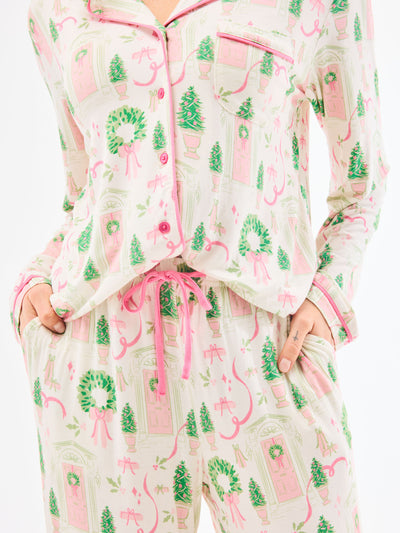 Women's Charlotte Pants Set | Home for Christmas