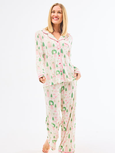 Women's Charlotte Pants Set | Home for Christmas