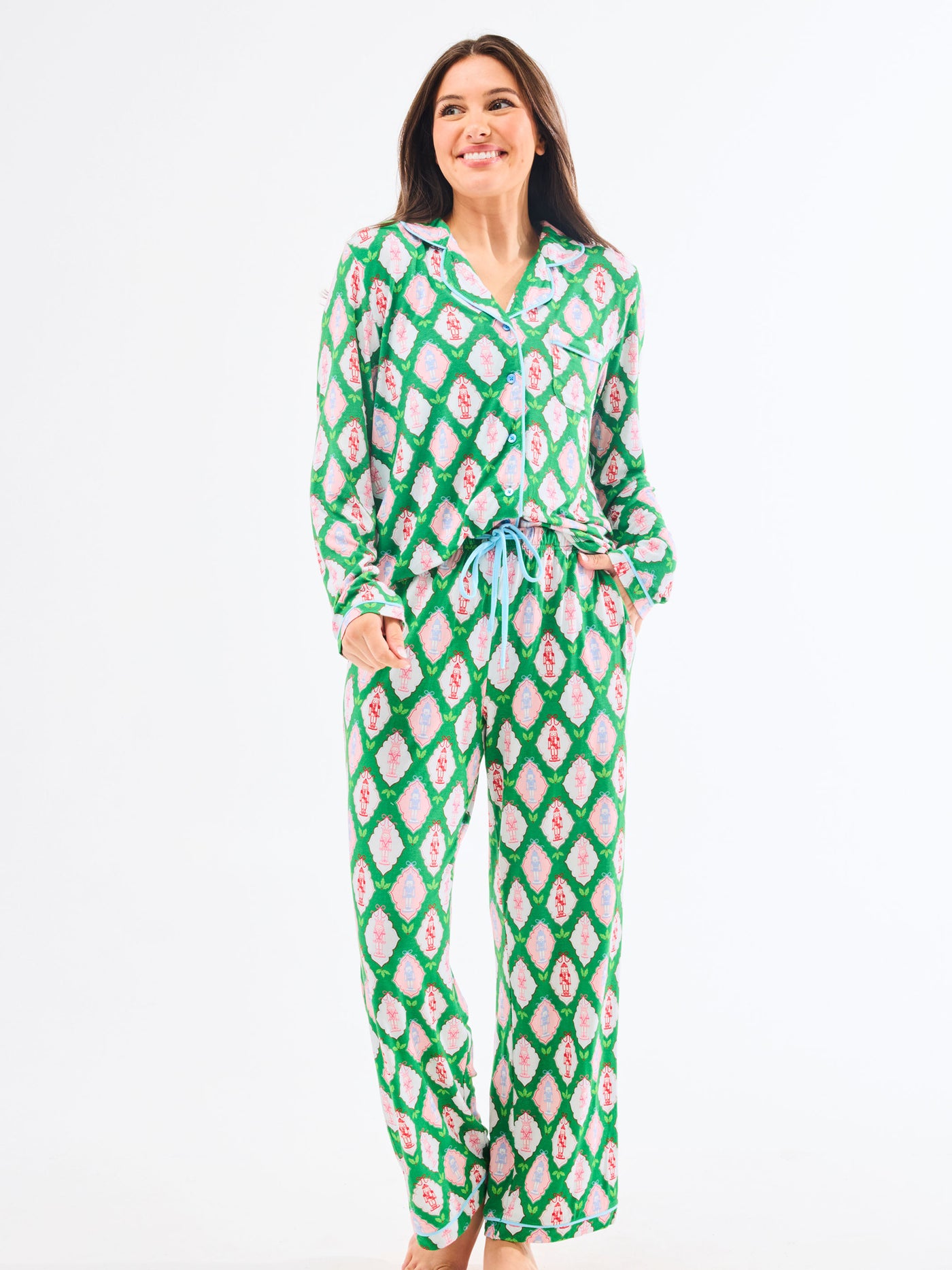 Women's Charlotte Pants Set | Christmas Cavalry