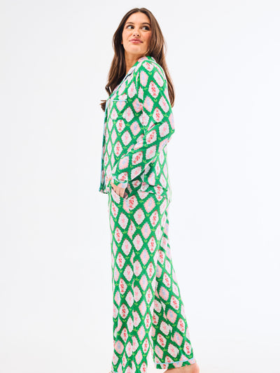 Women's Charlotte Pants Set | Christmas Cavalry