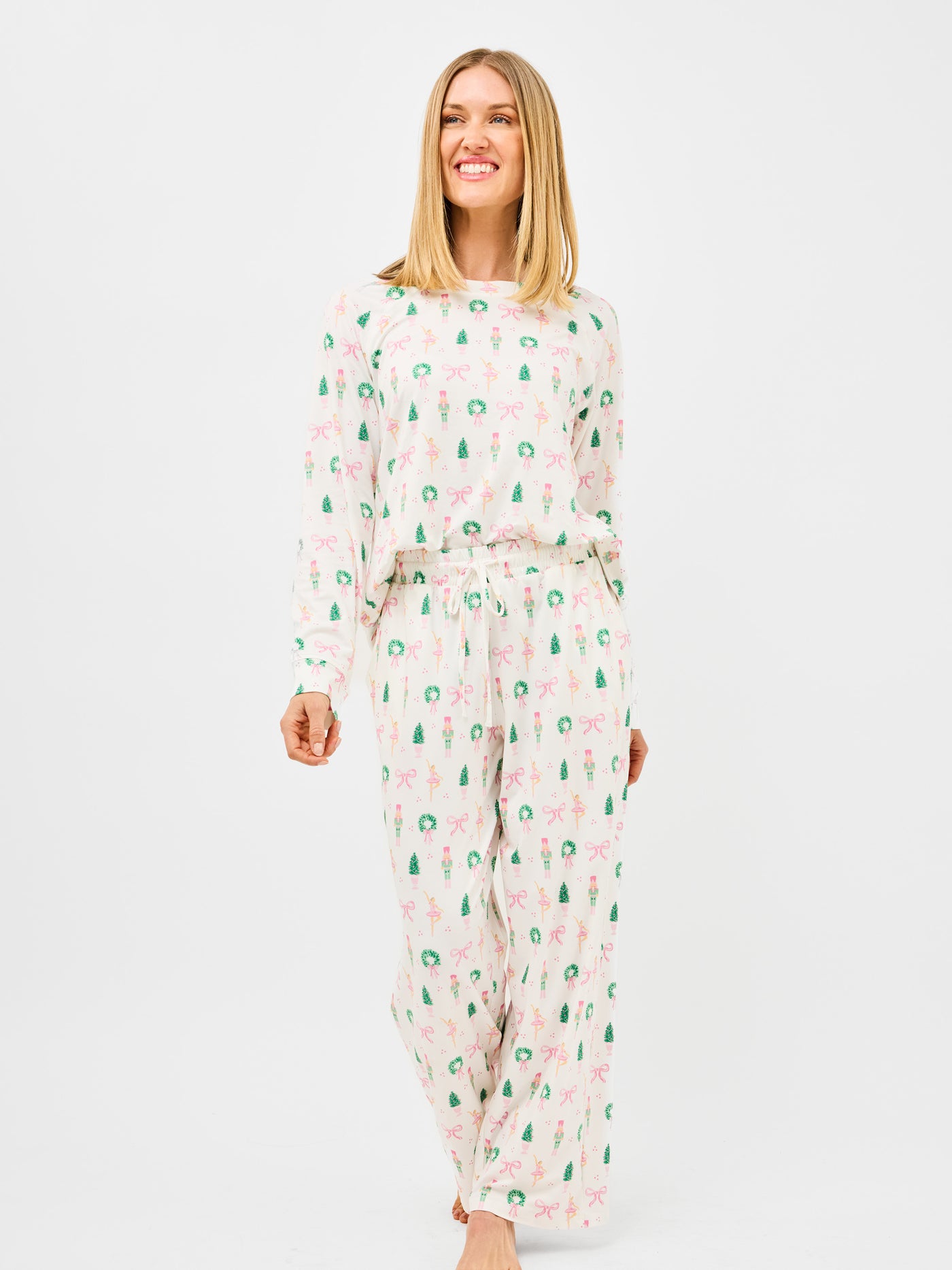 Women's Annie Pants Set | Sugar Plum Dreams