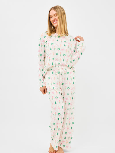 Women's Annie Pants Set | Sugar Plum Dreams