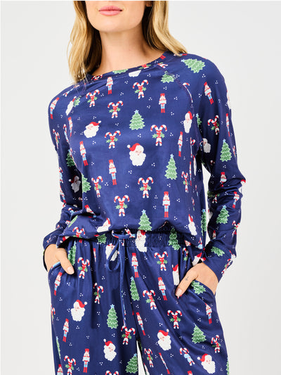 Women's Annie Pants Set | Peppermint Pine