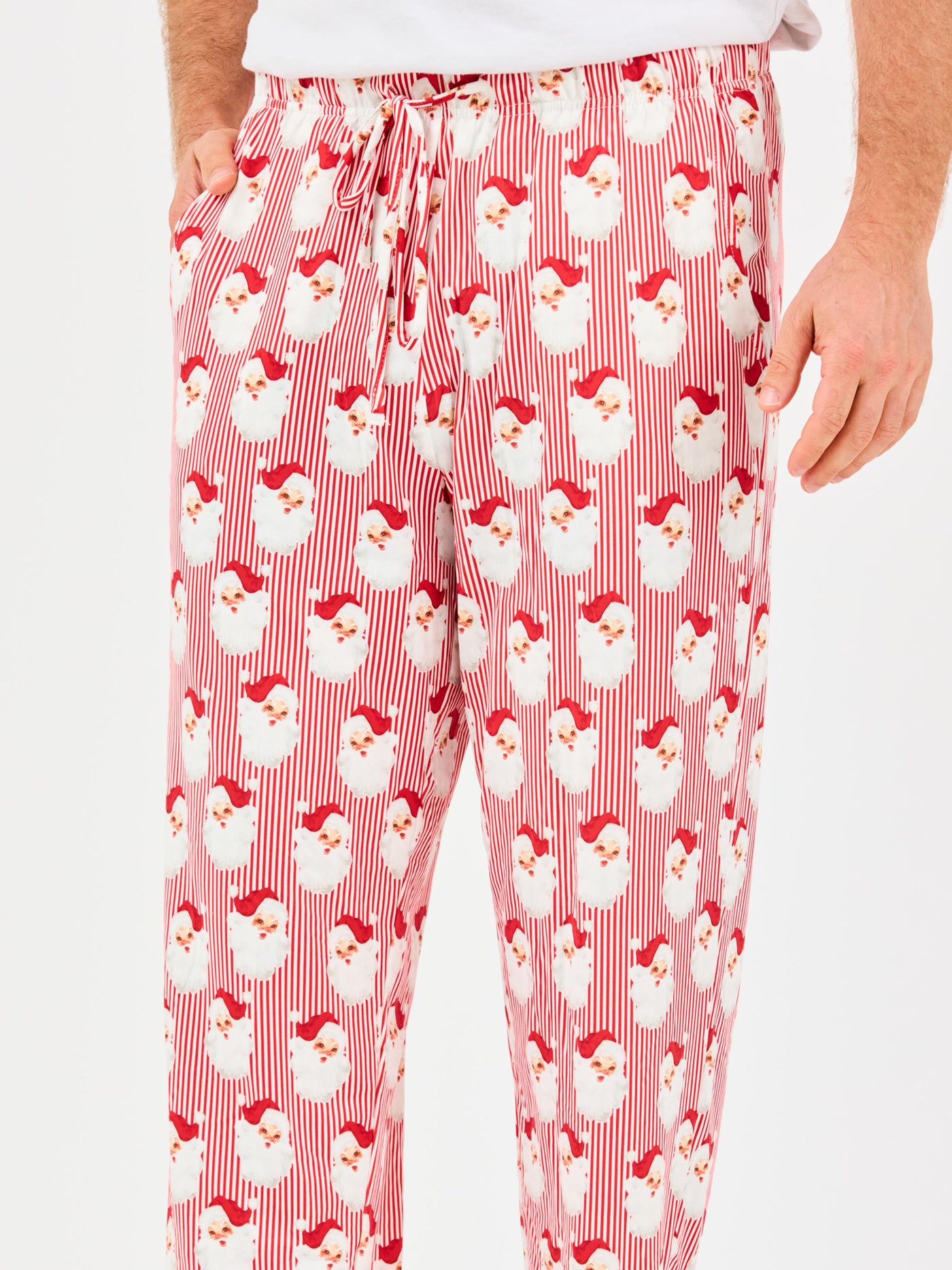 Men's Pajama Pants | Santa Baby Red