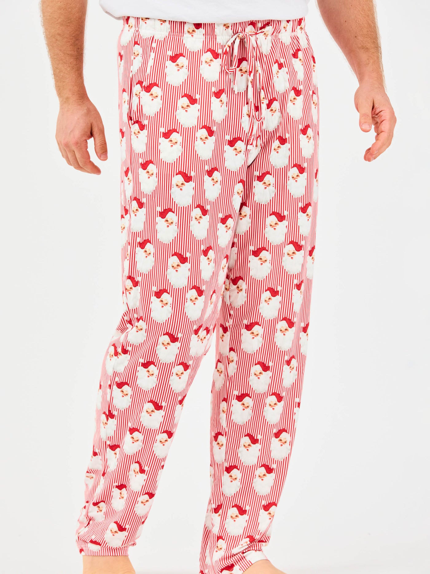 Men's Pajama Pants | Santa Baby Red
