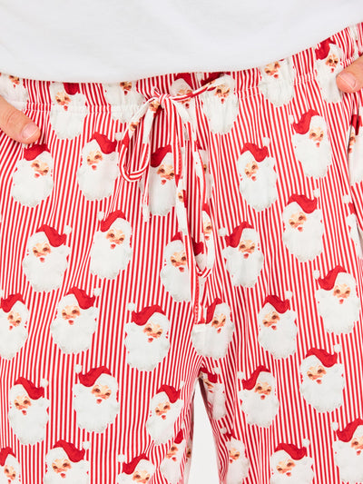 Men's Pajama Pants | Santa Baby Red