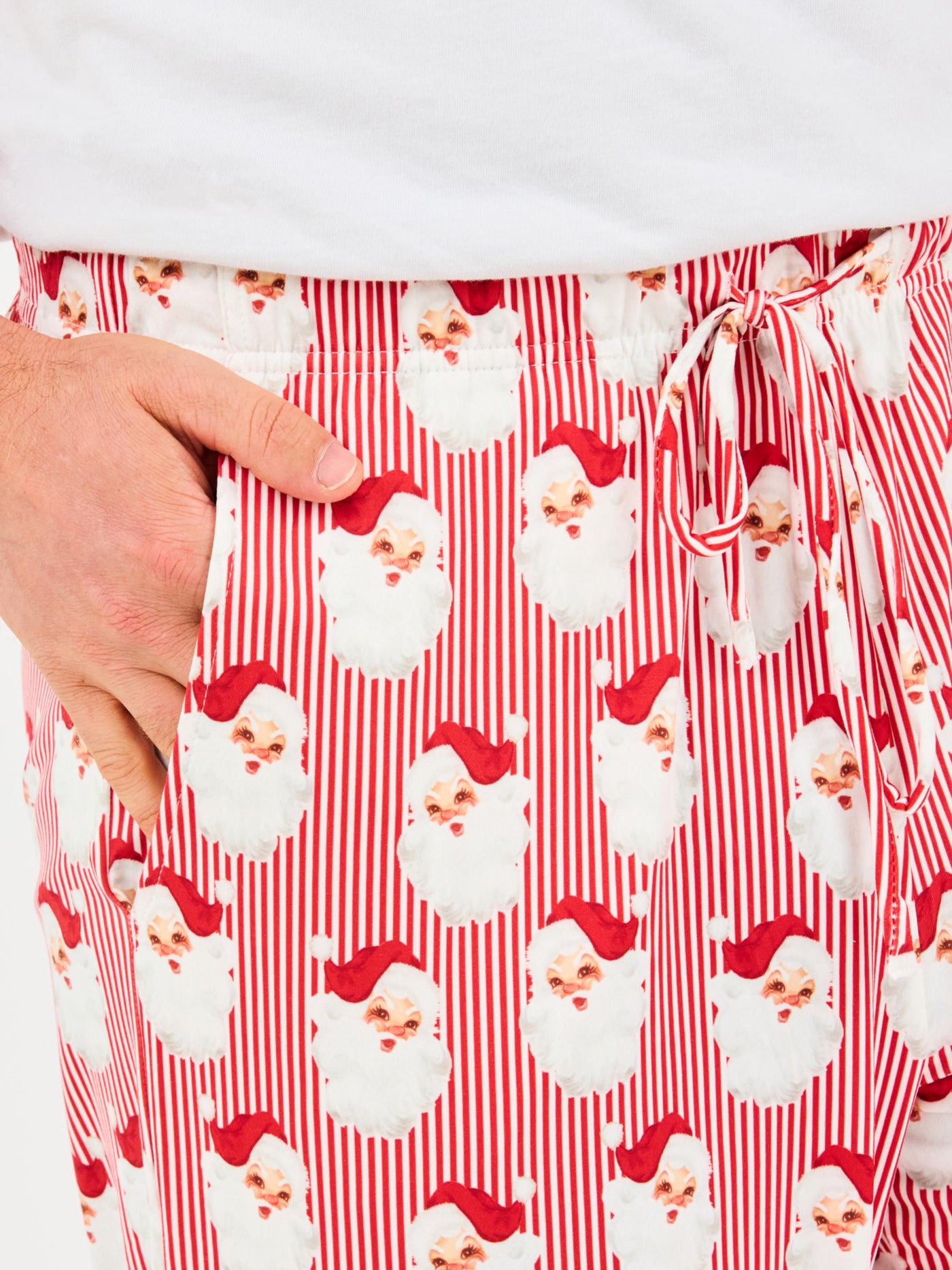 Men's Pajama Pants | Santa Baby Red