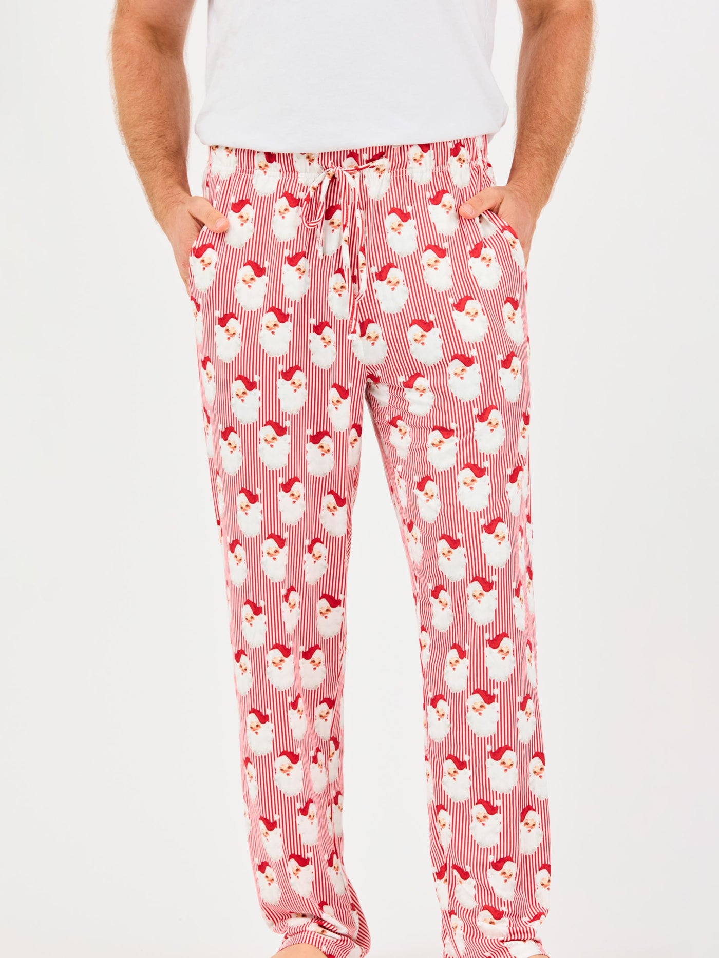 Men's Pajama Pants | Santa Baby Red