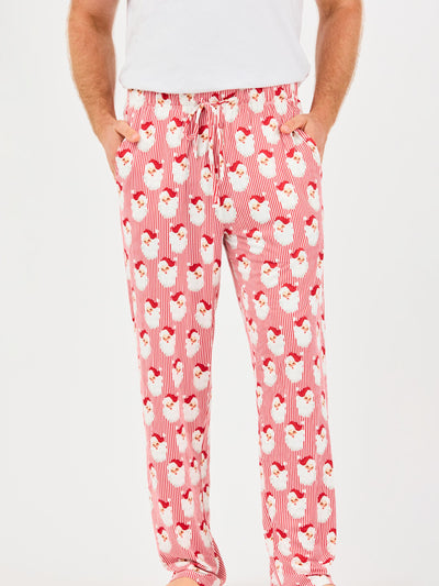 Men's Pajama Pants | Santa Baby Red