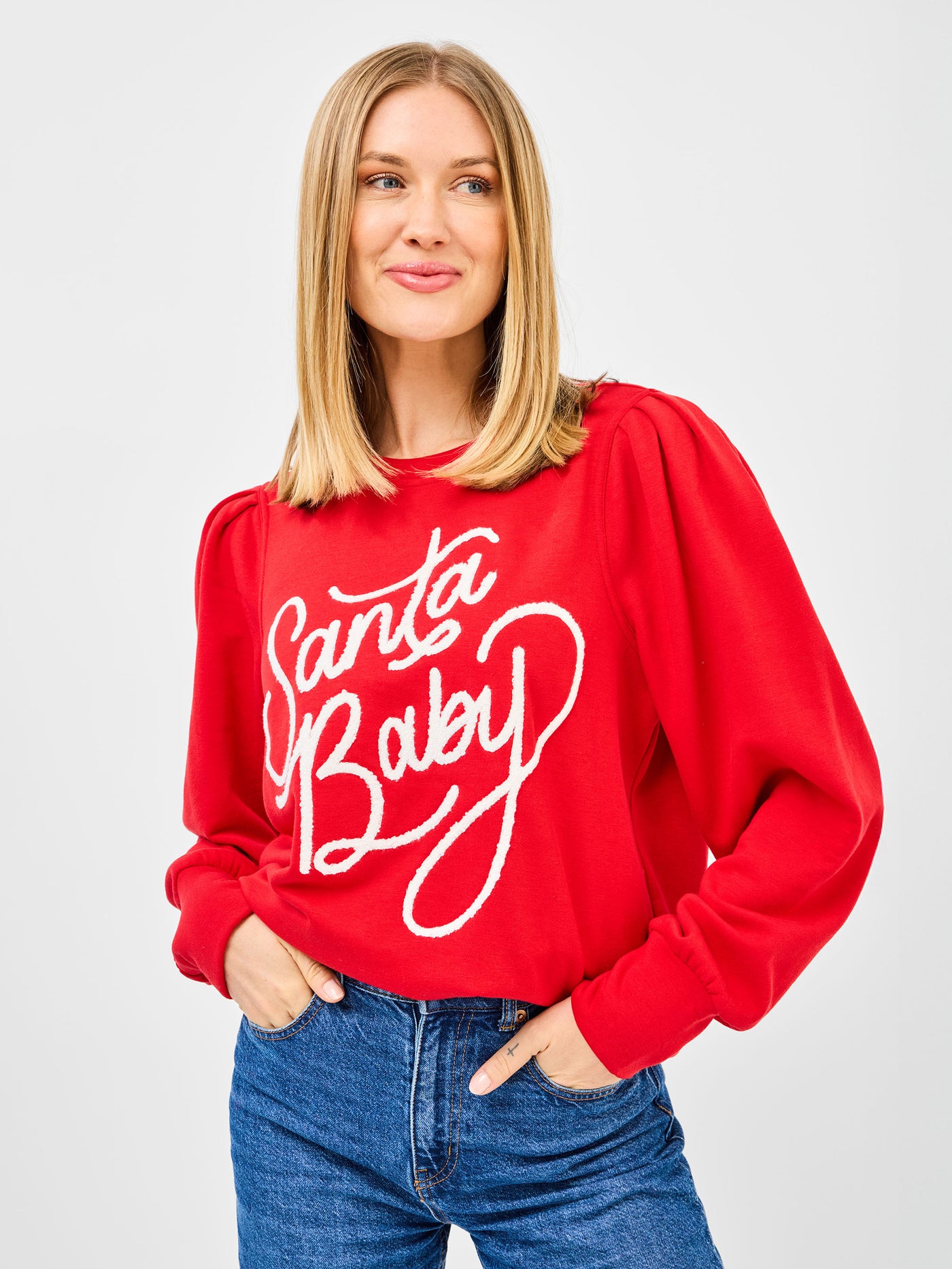 Kelly Sweatshirt | Santa Baby