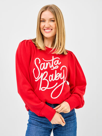 Kelly Sweatshirt | Santa Baby
