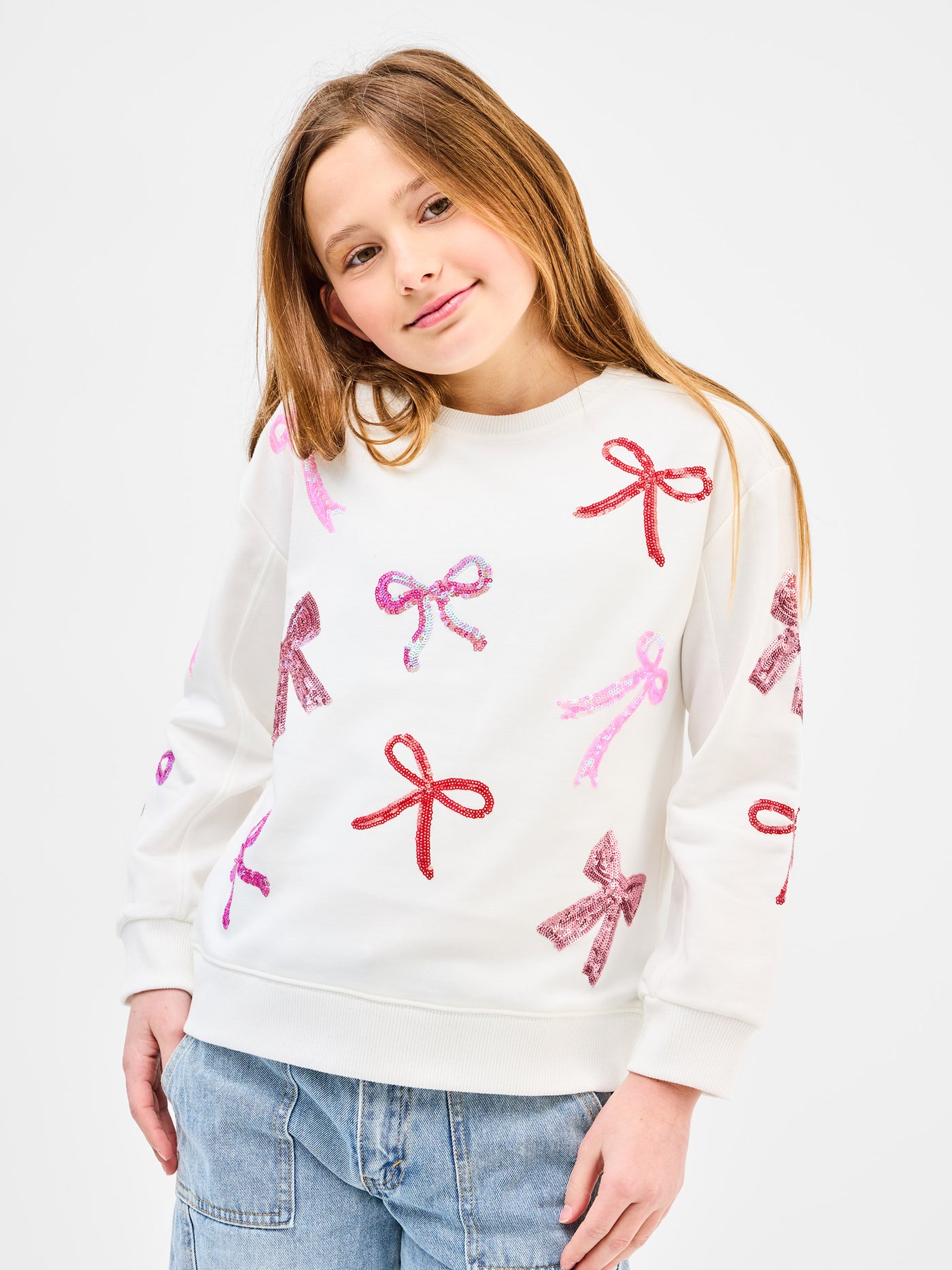 Sarah Youth Sweatshirt | Bows