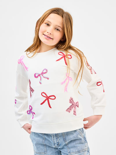 Sarah Youth Sweatshirt | Bows