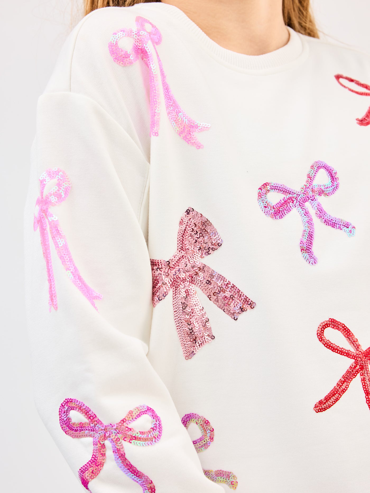 Sarah Youth Sweatshirt | Bows