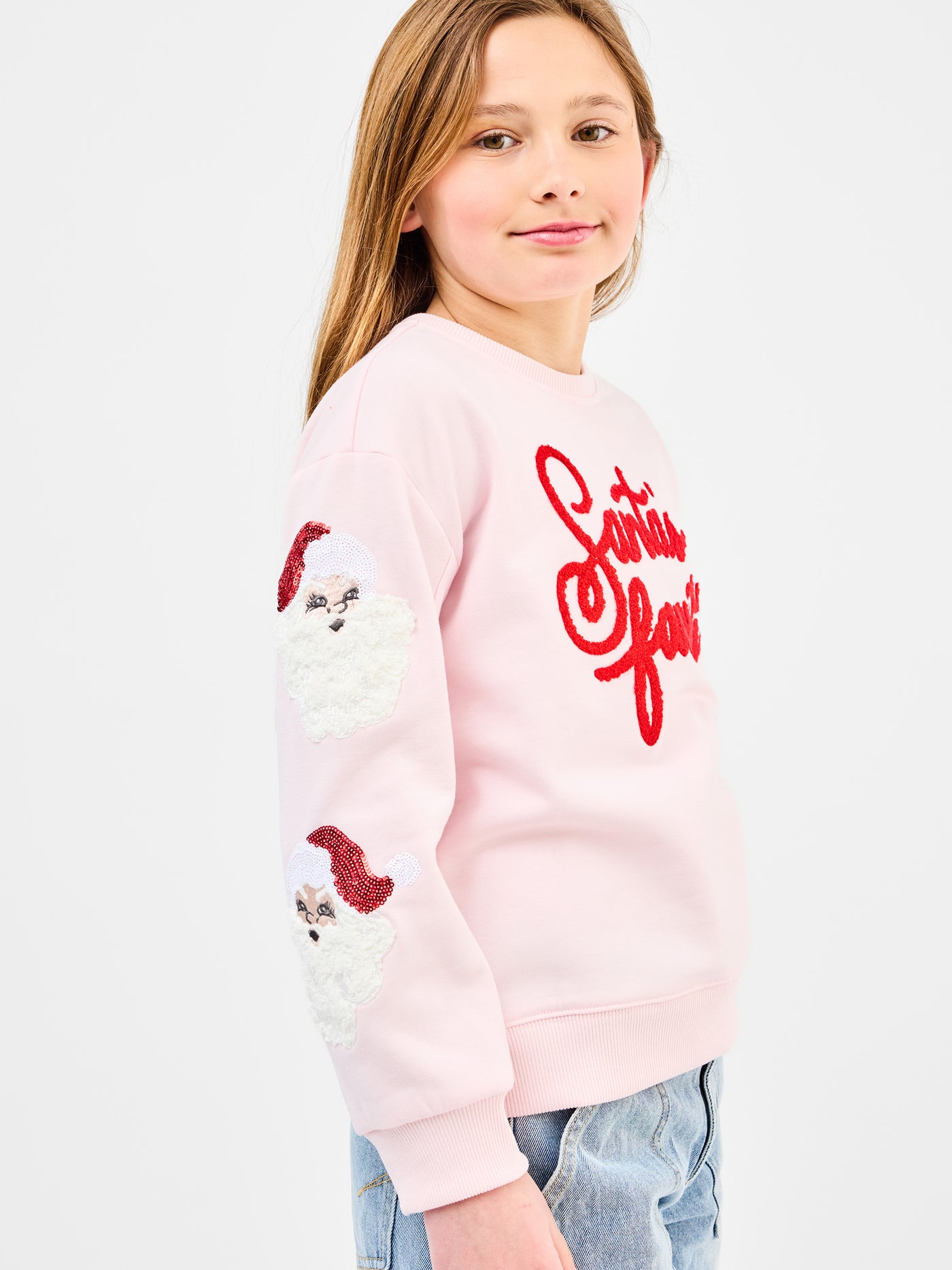 Sarah Youth Sweatshirt | Santa's Favorite