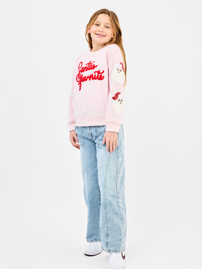Sarah Youth Sweatshirt | Santa's Favorite