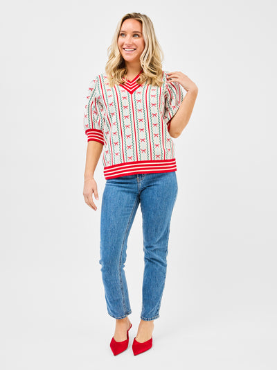 Faith Sweater | In A Bow Ivory