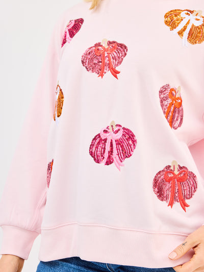 Sarah Sweatshirt | Pumpkin Bows