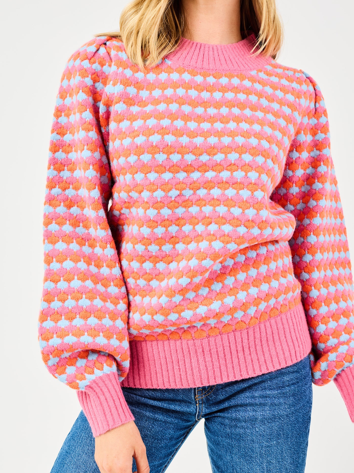 Annabelle Sweater | Pink Multi