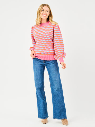 Annabelle Sweater | Pink Multi