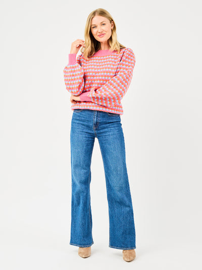 Annabelle Sweater | Pink Multi