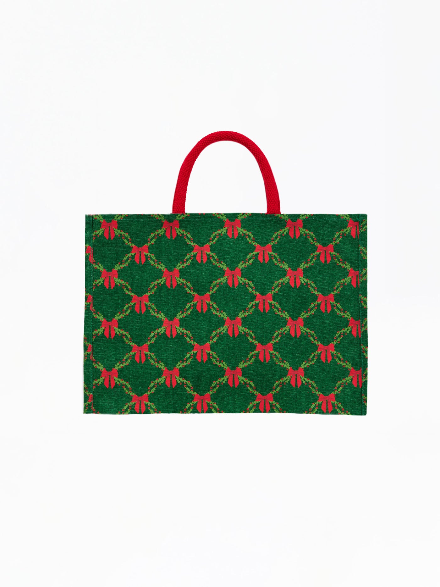 Classic Market Shopper Bag | Holiday Trellis