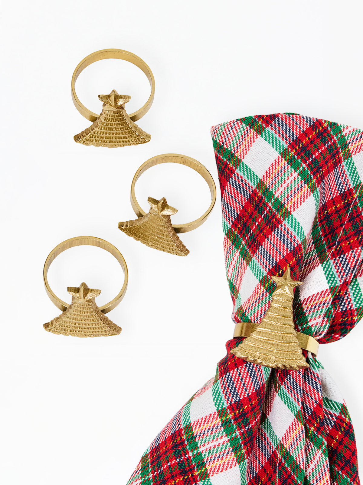 Napkin Rings | Tree - Set of 4