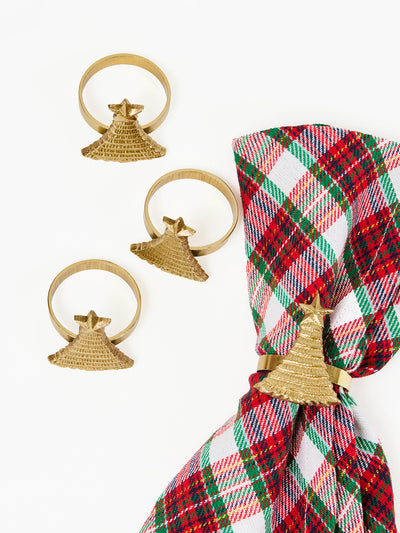 Napkin Rings | Tree - Set of 4