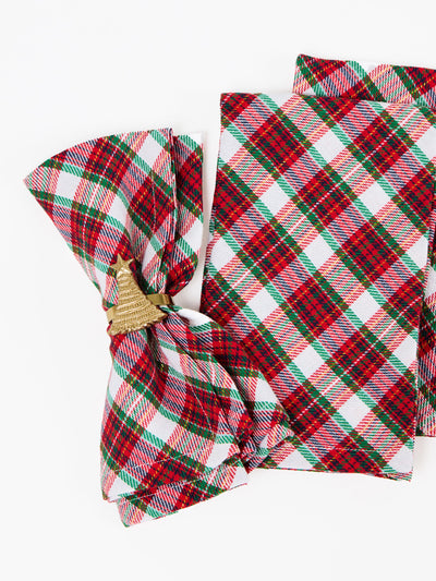 Napkin Rings | Tree - Set of 4