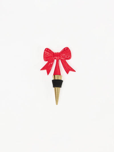 Wine Stopper | Red Bow