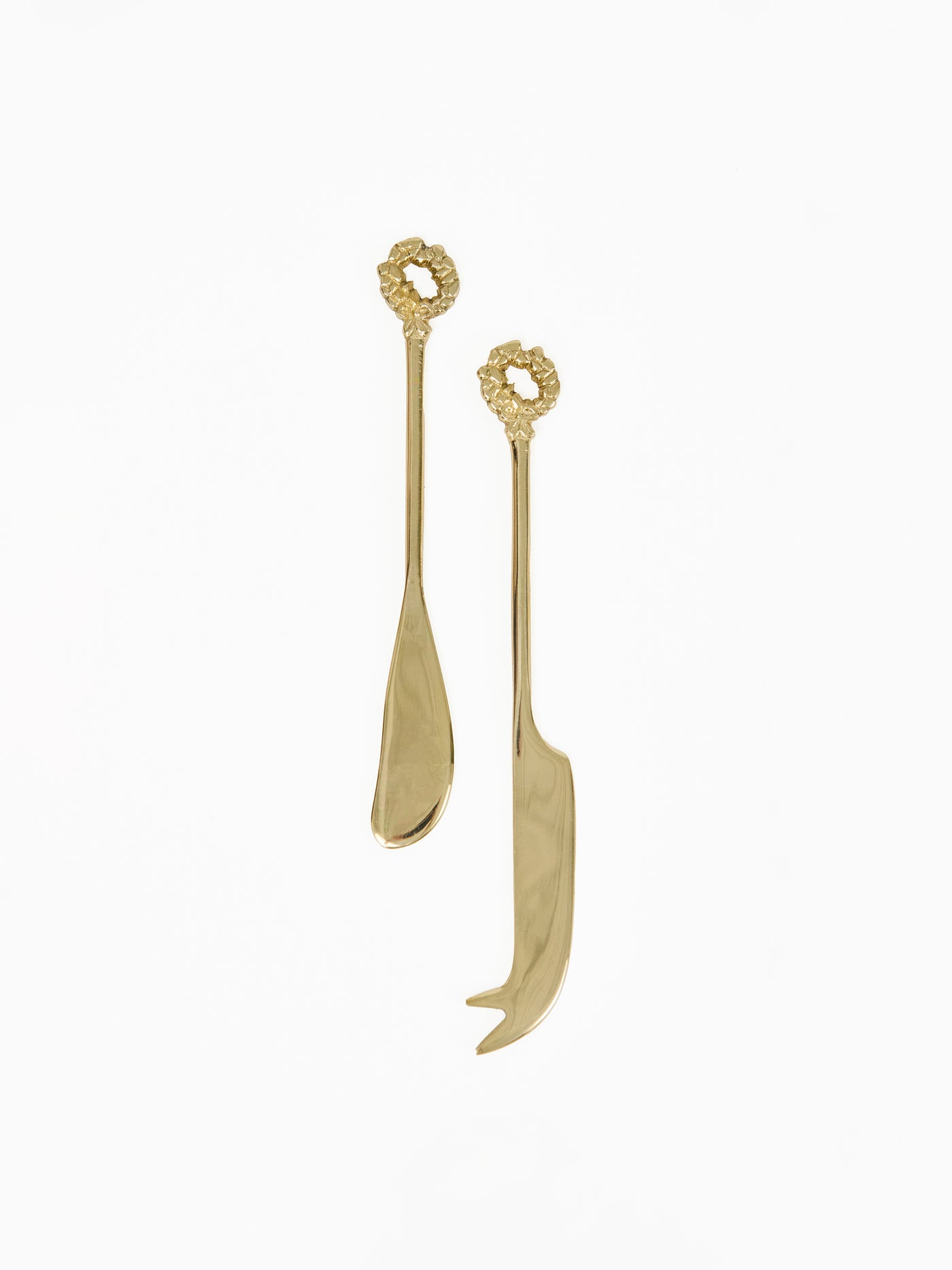 Cheese Knives Set | Wreath