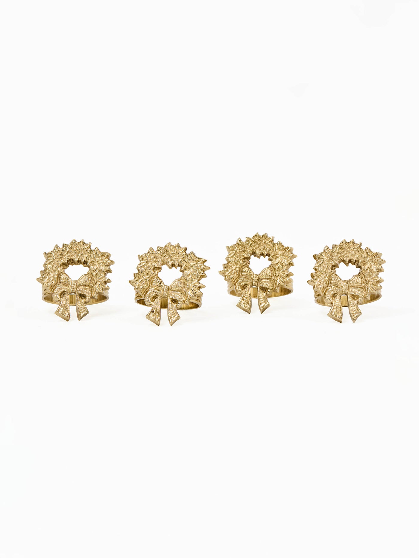 Napkin Rings | Wreath - Set of 4