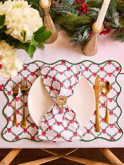 Napkin Rings | Wreath - Set of 4